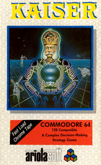 Kaiser box art for Commodore 64